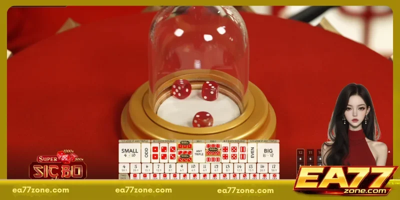 Opportunity to win attractive prizes when playing Sic Bo