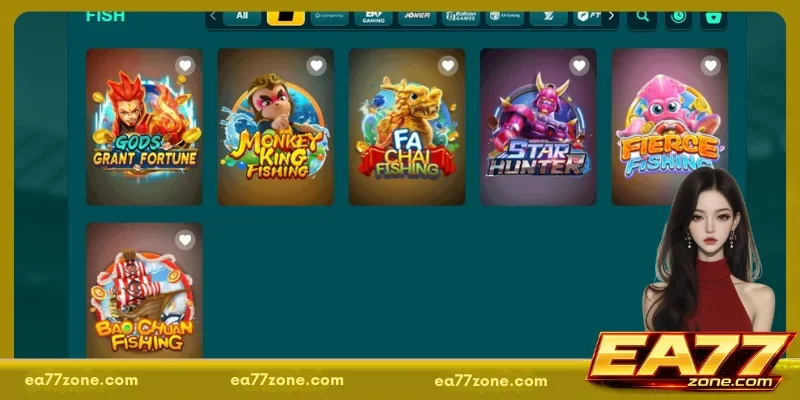 Outstanding game rooms at EA77 Fishing worth choosing