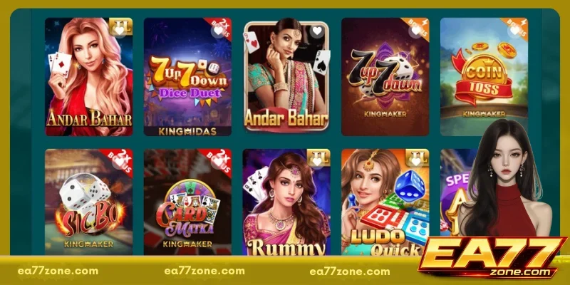Outstanding games at EA77 Card Games